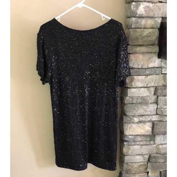 Victoria’s Secret supermodel essential black sequins dress. - Picture 2 of 7